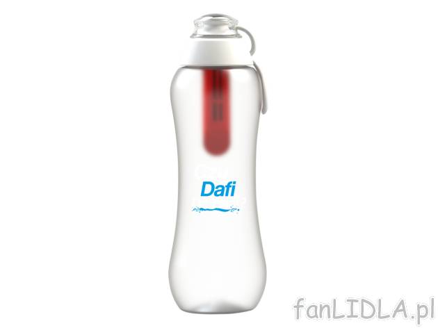 Butelka filtrująca Dafi Soft 0,5 l z filtrem , cena 27,99 PLN 
Butelka filtrująca ...