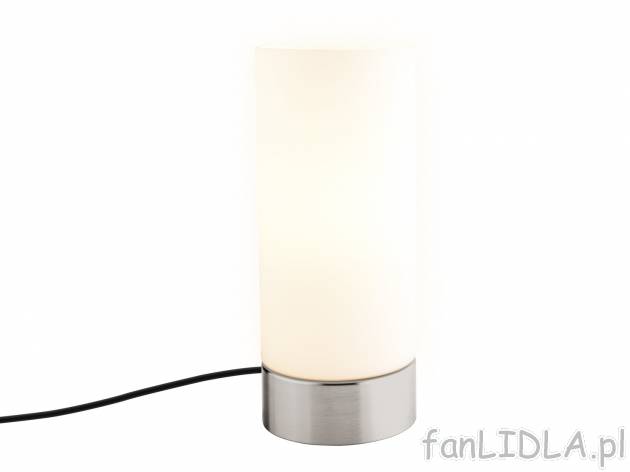 Lampka stołowa LED , cena 44,99 PLN. Zgrabna, mała lampka na stół. 
- dł. ...
