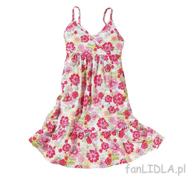 Sukienka Pepperts, cena 19,99 PLN za 1 szt. 
- materiał: 100% bawełna 
- rozmiary: ...
