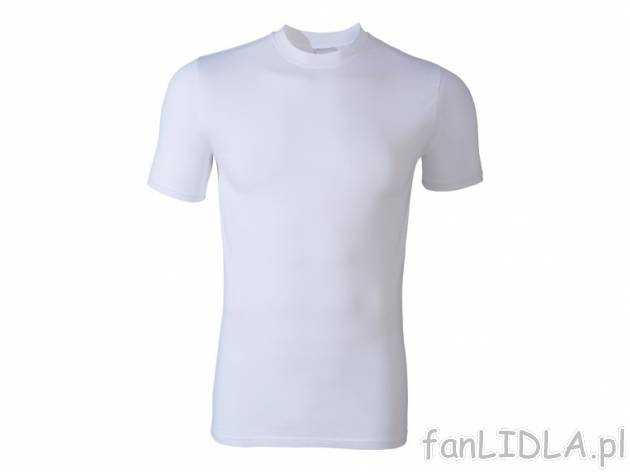Koszulka termiczna Livergy, cena 24,99 PLN za 1 szt. 
- z włóknem funkcyjnym ...