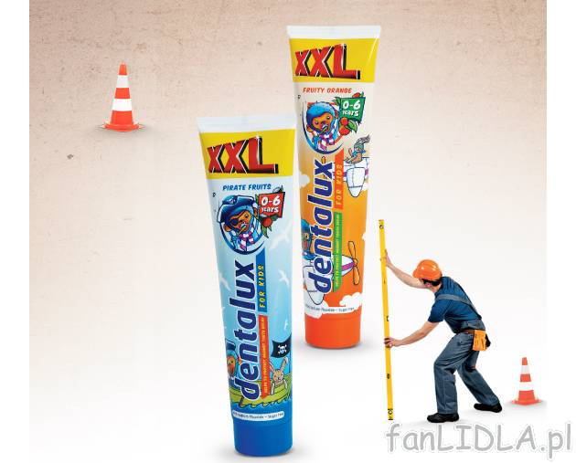 Pasta do zębów dla dzieci , cena 2,49 PLN za 125 ml 
- różne rodzaje 
- od ...