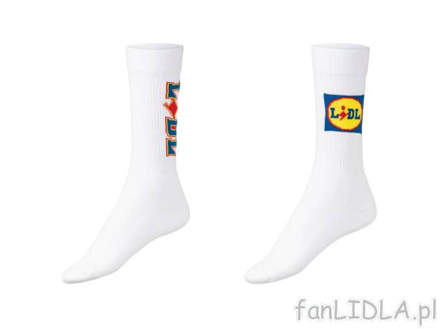 Skarpety sportowe Lidl , cena 7,99 PLN 
Skarpety sportowe Lidl 2 wzory 
- rozmiary: ...