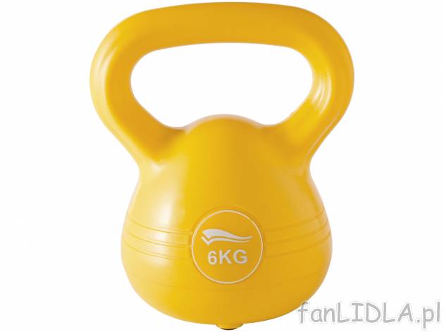 Kettlebell 6 kg , cena 34,99 PLN 
-  do treningu siłowego i wytrzymałościowego ...