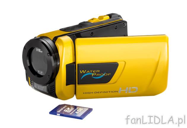 Kamera cyfrowa - HD Silvercrest, cena 444,00 PLN za 1 szt. 
- z gniazdkiem HDMI ...