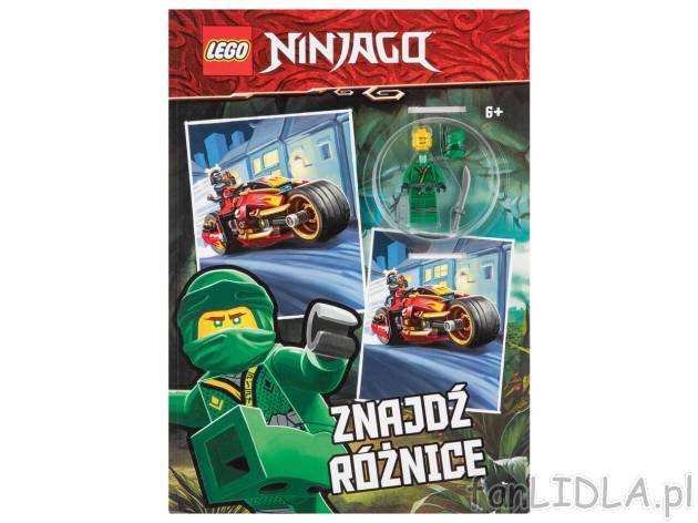LEGO NINJAGO® Książka z figurką , cena 19,99 PLN
