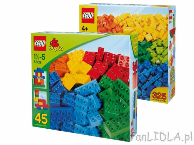 Klocki LEGO , cena 49,99 PLN za 1 opak. 
- zestawy Lego 325 elementów od 4 lat
- ...