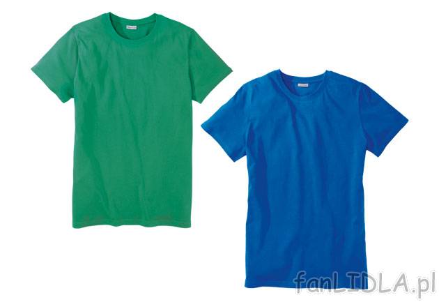 T-shirt męski Livergy, cena 9,99 PLN za 1 szt. 
- materiał: 100% bawełna 
- ...