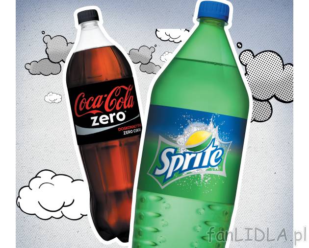 Coca-Cola Zero lub Sprite , cena 3,33 PLN za 2 L/1 opak. 
-  2 L/1 opak.