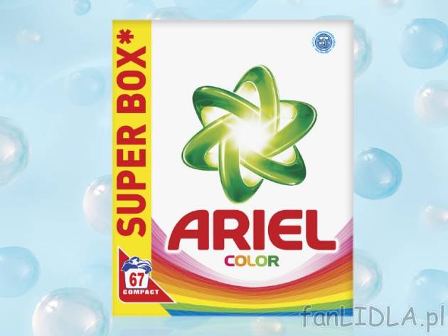 Ariel Color Proszek do prania , cena 36,99 PLN za 5.025 kg/1opak., 1kg=7,36 PLN.