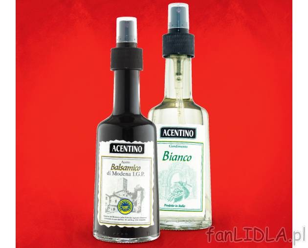 Ocet w sprayu , cena 9,99 PLN za 250 ml 
- Do wyboru: ocet biały lub Balsamico ...