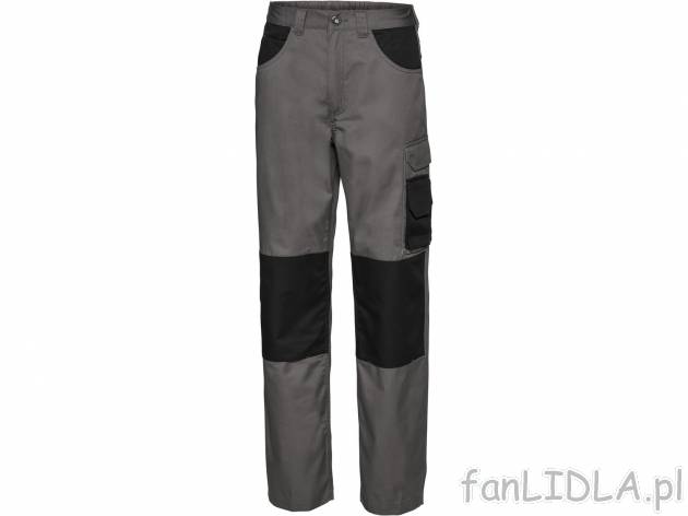 Spodnie robocze , cena 49,99 PLN 
- rozmiary: 48-60
- gumka w pasie
- z kieszeniami ...