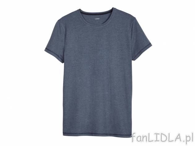 T-shirt męski , cena 17,99 PLN  
-  wysoka zawartośc bawełny
-  rozmiary: M-XL