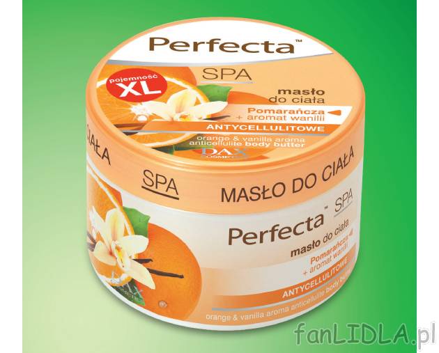 Perfecta masło do ciała , cena 7,99 PLN za 250 ml 
- Linia kosmetyków stworzona ...