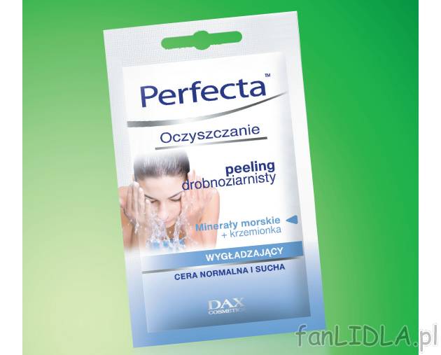 Perfecta Oczyszczanie Peeling drobnoziarnisty , cena 1,29 PLN za 10 ml/1 opak. 
- ...