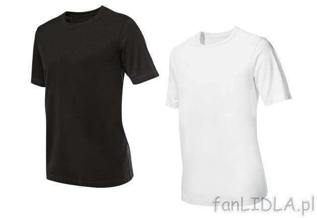 T-shirt 3 szt. Livergy, cena 34,99 PLN za 1 opak. 
- materiał: 100% bawełna 
- ...