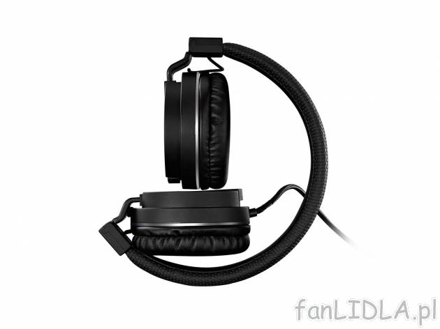 Słuchawki , cena 29,99 PLN 
- dł. kabla: ok. 150 cm
- wejście na drugie słuchawki
- ...