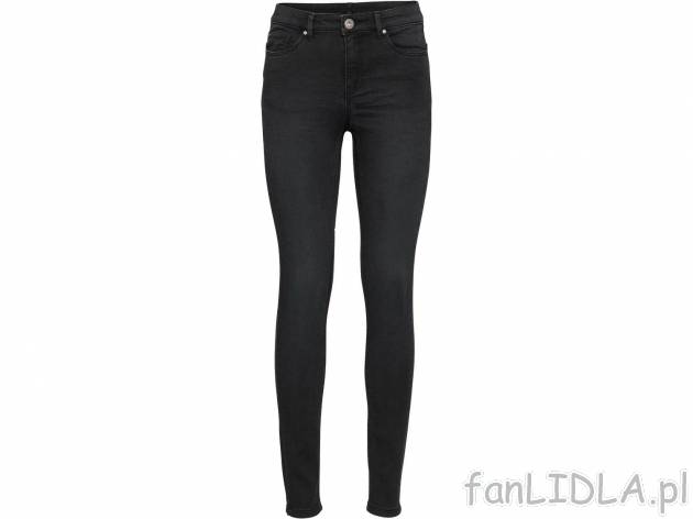 Jeansy , cena 44,99 PLN. Damskie jeansy dopasowane do sylwetki. 
- rozmiary: 36-44
- ...