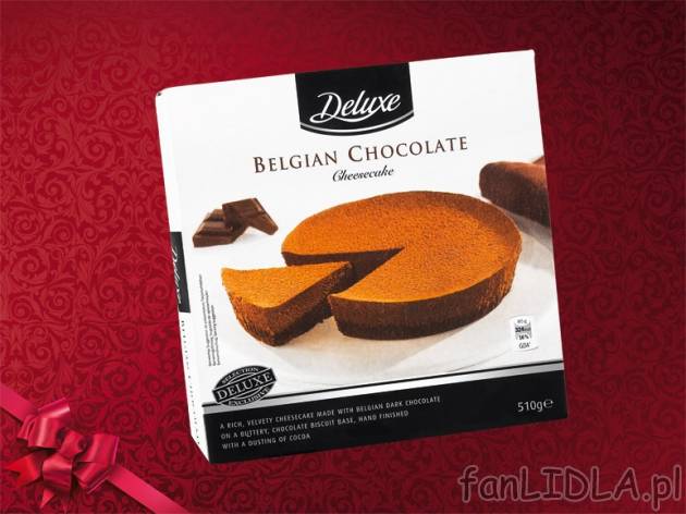 Belgijski sernik , cena 15,99 PLN za 510 g, 1kg=31,35 PLN. 
- Sernik czekoladowy ...