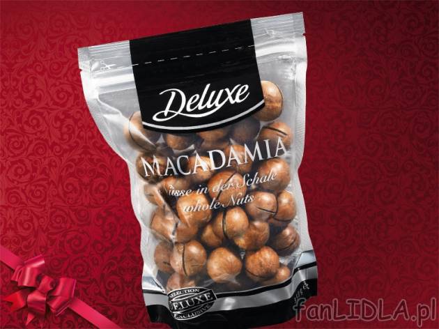 Orzechy macadamia , cena 17,99 PLN za 350 g, 1kg=51,40 PLN. 
- Najwyższej jakości ...