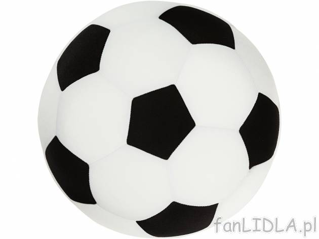 Poduszka relaksacyjna o kształcie piłki nożnej , cena 24,99 PLN 
- miękkie ...