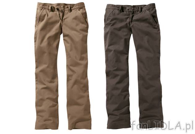 Spodnie typu chino Livergy, cena 44,00 PLN za 1 para 
- 2 kolory 
- materiał: ...