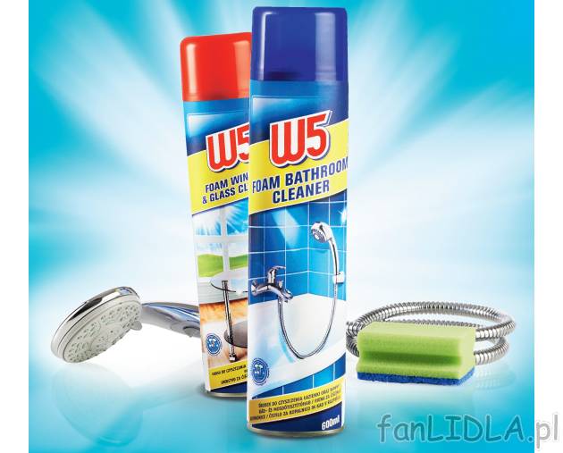 Pianka do mycia okien lub Spray do łazienki , cena 4,44 PLN za 600 ml 
- Idealnie ...