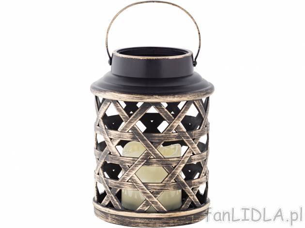 Lampion dekoracyjny LED , cena 29,99 PLN 
- ciepłe, białe światło z efektem ...