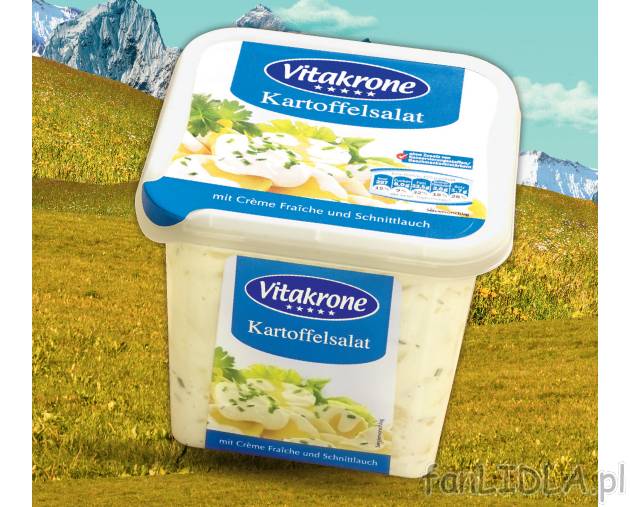 Sałatki ziemniaczane , cena 7,99 PLN za 1 kg 
- Do wyboru: z jogurtem i szczypiorkiem ...