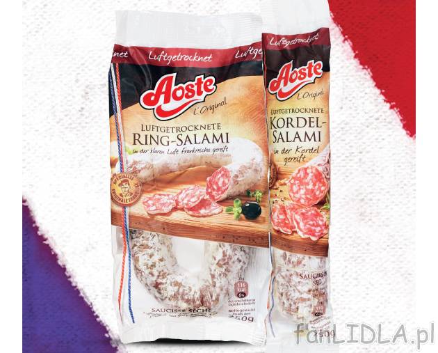 Salami francuskie , cena 12,99 PLN za 250 g 
- Wykwintne salami wieprzowe, suszone ...