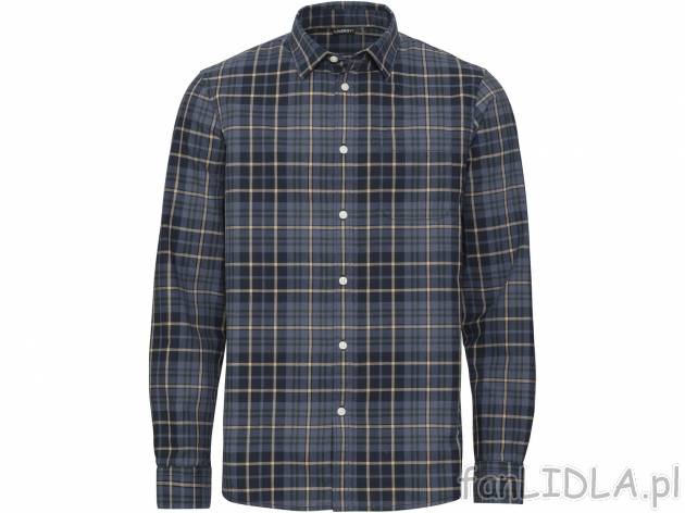 Koszula męska w drobną kratkę, cena 34,99 PLN 
- rozmiary: M-XL
- 100% bawełny
- ...