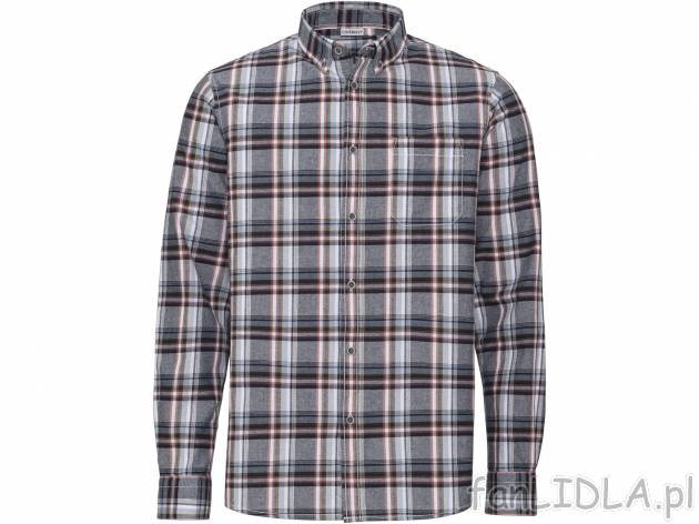 Koszula w drobną kratkę, cena 34,99 PLN  
-  rozmiary: M-XL
-  100% bawełny
