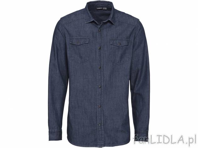 Koszula jeansowa dla niego, cena 34,99 PLN 
- rozmiary: M-XXL
- 100% bawełny
- ...