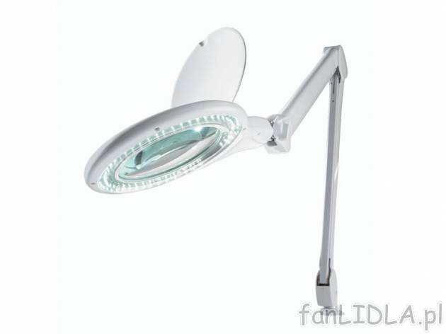 Lampa LED z lupą Livarno Lux, cena 149,00 PLN za 1 opak. 
- giętka lampa robocza ...