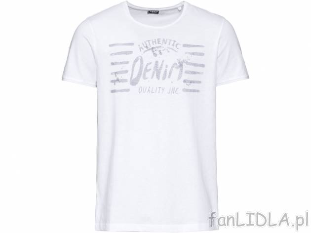 T-shirt , cena 17,99 PLN  
-  100% bawełny
-  rozmiary: M-XL