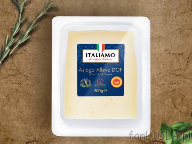 Włoskie specjały serowe , cena 9,99 PLN za 180/200/1 opak., 100g=5,55/5,00 PLN.