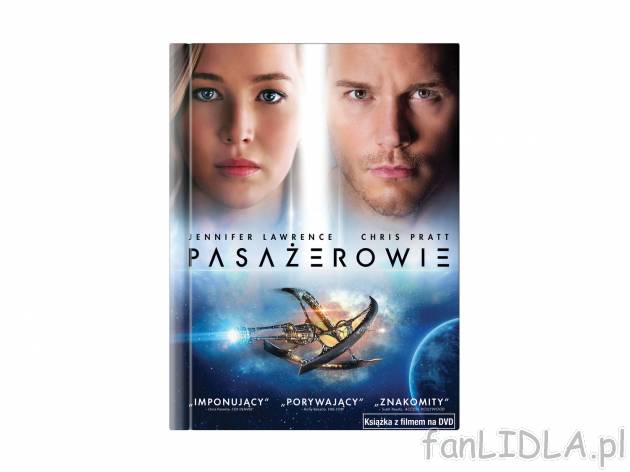 Film DVD ,,Pasażerowie&quot; , cena 14,99 PLN za 1 szt. 
Jennifer Lawrence ...