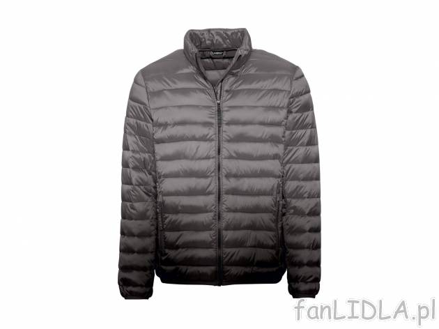 Męska kurtka pikowana , cena 59,90 PLN 
- rozmiary: 48-58
- niewchłaniający ...