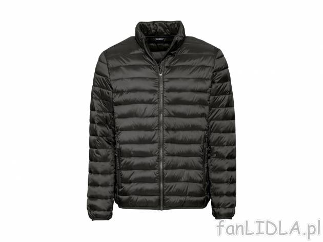 Męska kurtka pikowana , cena 59,90 PLN 
- rozmiary: 50-54
- niewchłaniający ...
