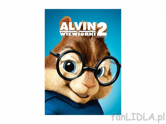 Film DVD ,,Alvin i wiewiórki 2&quot; , cena 9,99 PLN za 1 szt. 
Sensacyjne ...