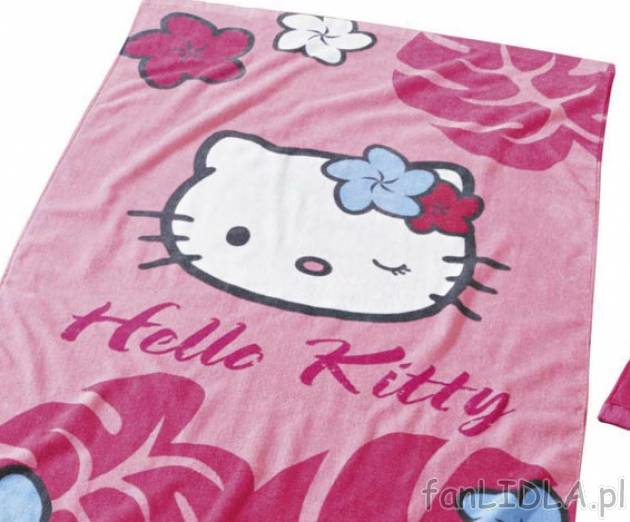 Ręcznik Hello Kitty&#174; cena 24,99PLN
- przyjemny dla skóry
- z motywem ...