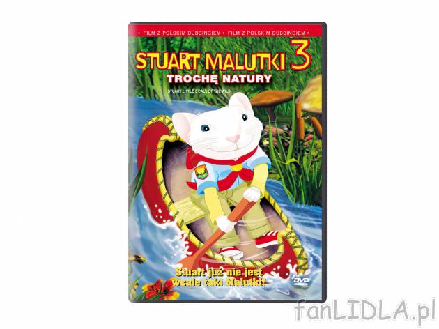 Film DVD ,,Stuart Malutki 3: Trochę natury&quot; , cena 9,99 PLN za 1 szt. ...