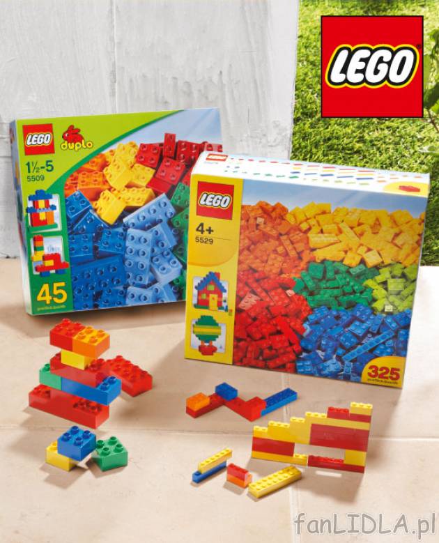 Klocki LEGO cena 44,99PLN
- do wyboru zestaw:
- 325 klocków dla dzieci w wieku ...