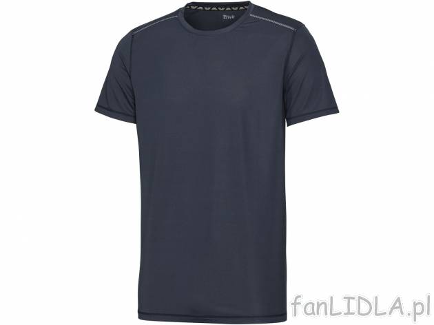 Męski t-shirt , cena 17,99 PLN 
- rozmiary: M-XL
- elementy odblaskowe
- szybkoschnący ...