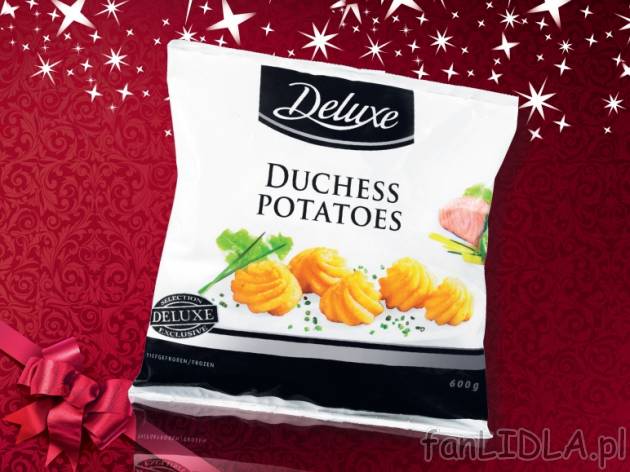 Ziemniaki Duchess , cena 0,00 PLN za 
- Ziemniaki purée serwowane w postaci małych ...