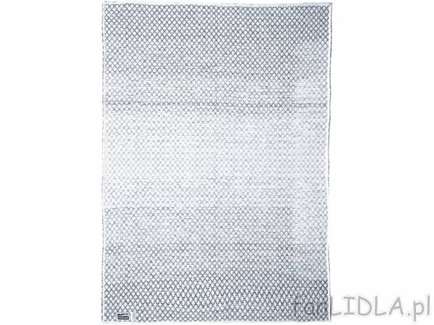 Tkany dywan 150 x 200 cm , cena 74,90 PLN 
- 100% bawełny
- z dekoracyjnym, żakardowym ...