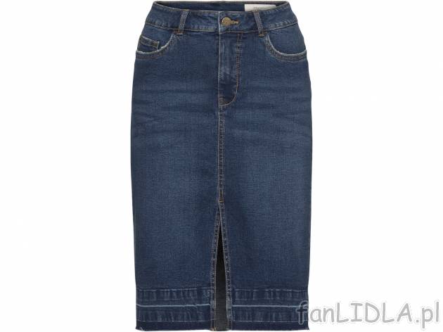 Spódnica jeansowa , cena 39,99 PLN/ Spódnica z modnym rozcięciem. 
- rozmiary: ...