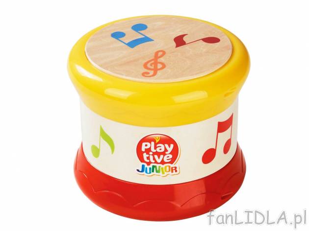 Bębenek , cena 49,99 PLN Kreatywna zabawka dla dzieci. 
- zalecenie wiekowe: 0,5+
- ...