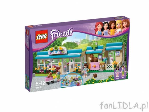 Klocki LEGO Friends , cena 139,00 PLN za 1 opak. 
-  Klocki LEGO Weterynarz
