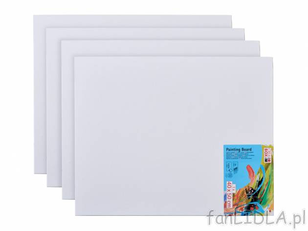 Zestaw kartonów zagruntowanych , cena 8,99 PLN  
-  gotowe do malowania