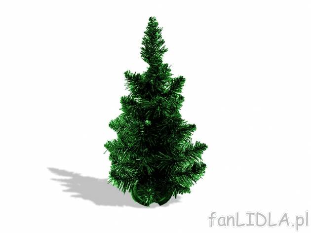 Drzewko świąteczne , cena 7,99 PLN za 1 szt. 
- sztuczne drzewko 
- 45 cm wysokości ...